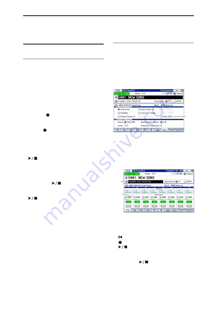 Korg Krome EX Quick Start Manual Download Page 138