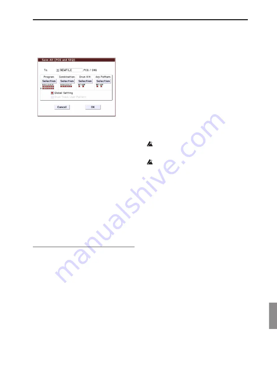 Korg Krome EX Quick Start Manual Download Page 143