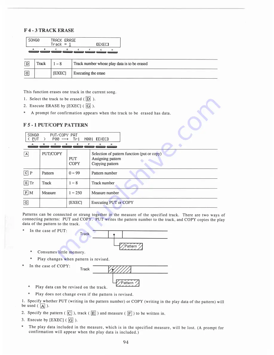 Korg M1R Owner'S Manual Download Page 95