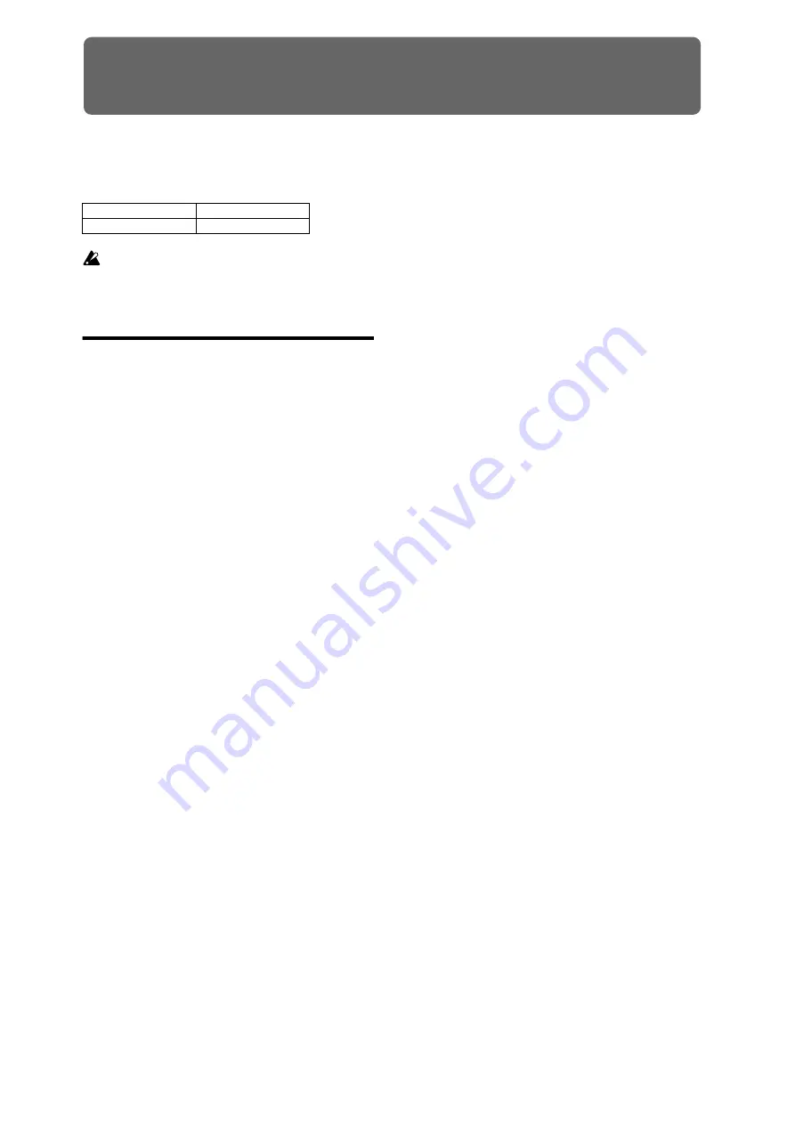 Korg M3 XPanded Supplementary Manual Download Page 10