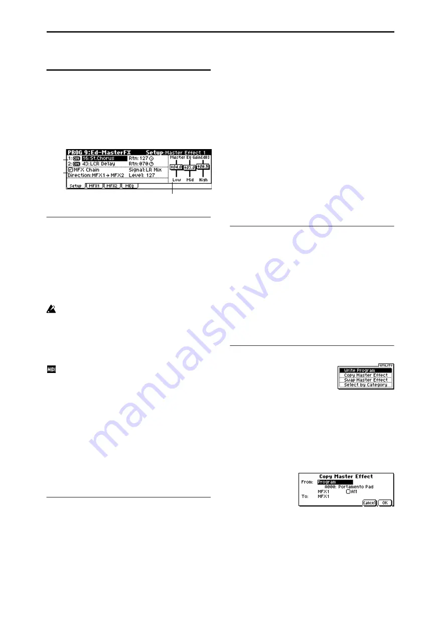 Korg MICRO X Parameter Manual Download Page 37