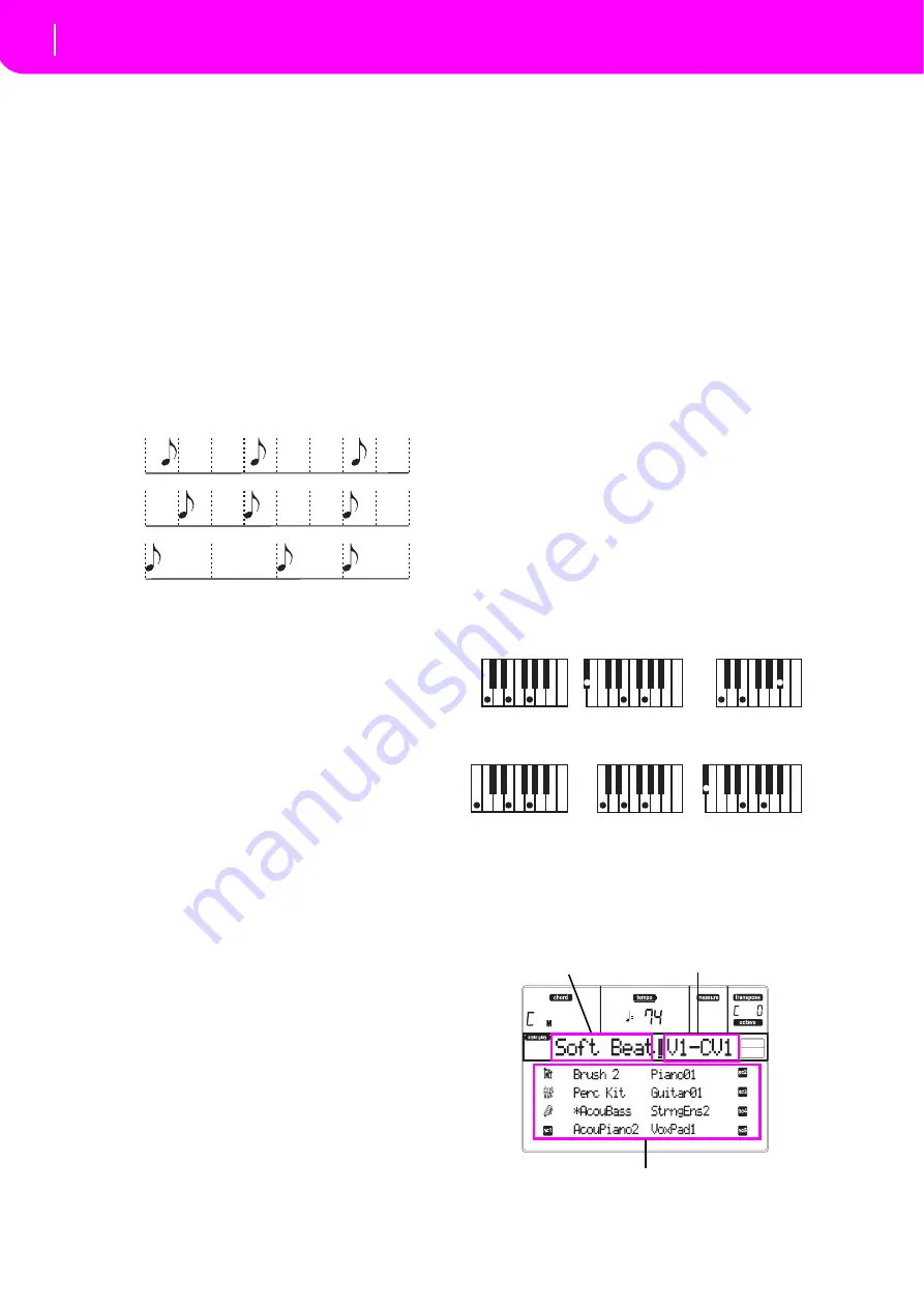 Korg microARRANGER Owner'S Manual Download Page 58