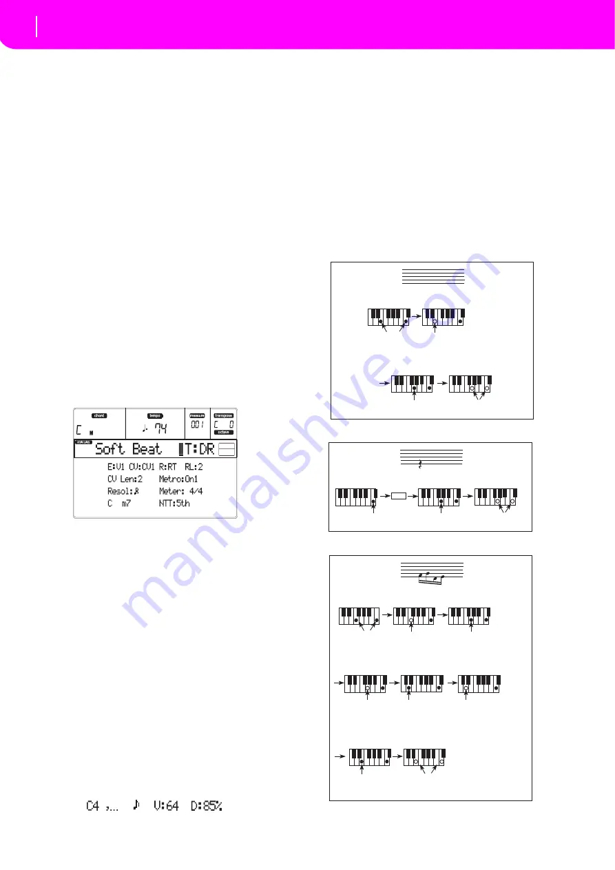 Korg microARRANGER Скачать руководство пользователя страница 62