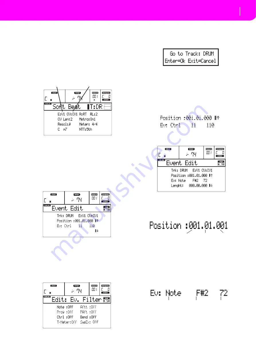 Korg microARRANGER Owner'S Manual Download Page 67