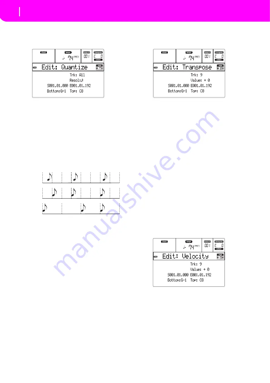 Korg microARRANGER Скачать руководство пользователя страница 102