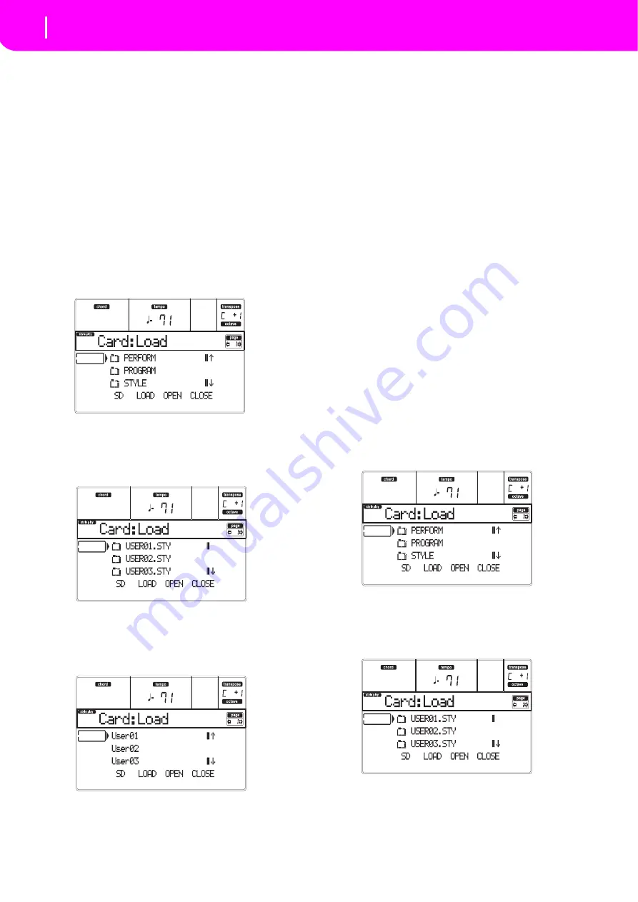 Korg microARRANGER Owner'S Manual Download Page 136