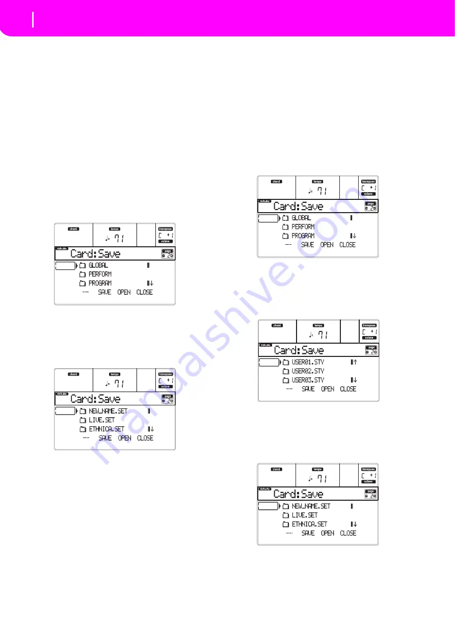 Korg microARRANGER Owner'S Manual Download Page 138