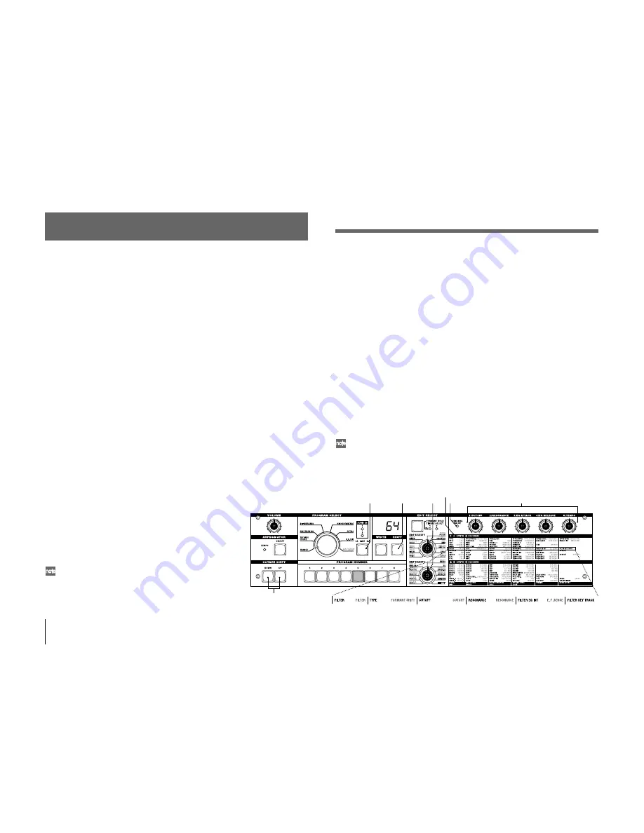 Korg microKORG Owner'S Manual Download Page 18