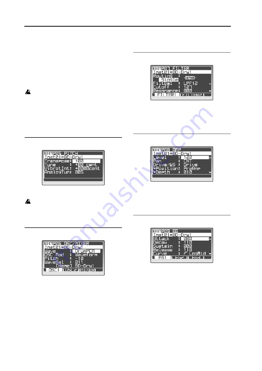 Korg MMT RADIAS Owner'S Manual Download Page 118