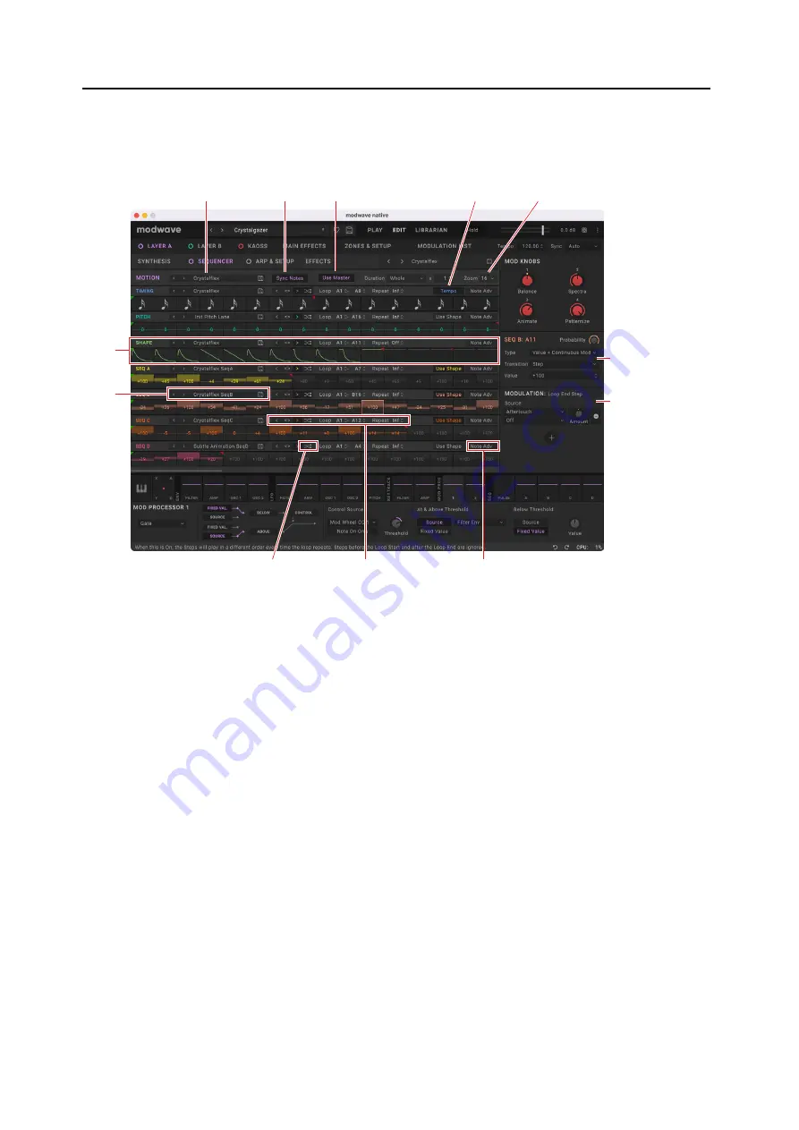 Korg modwave native Manual Download Page 41