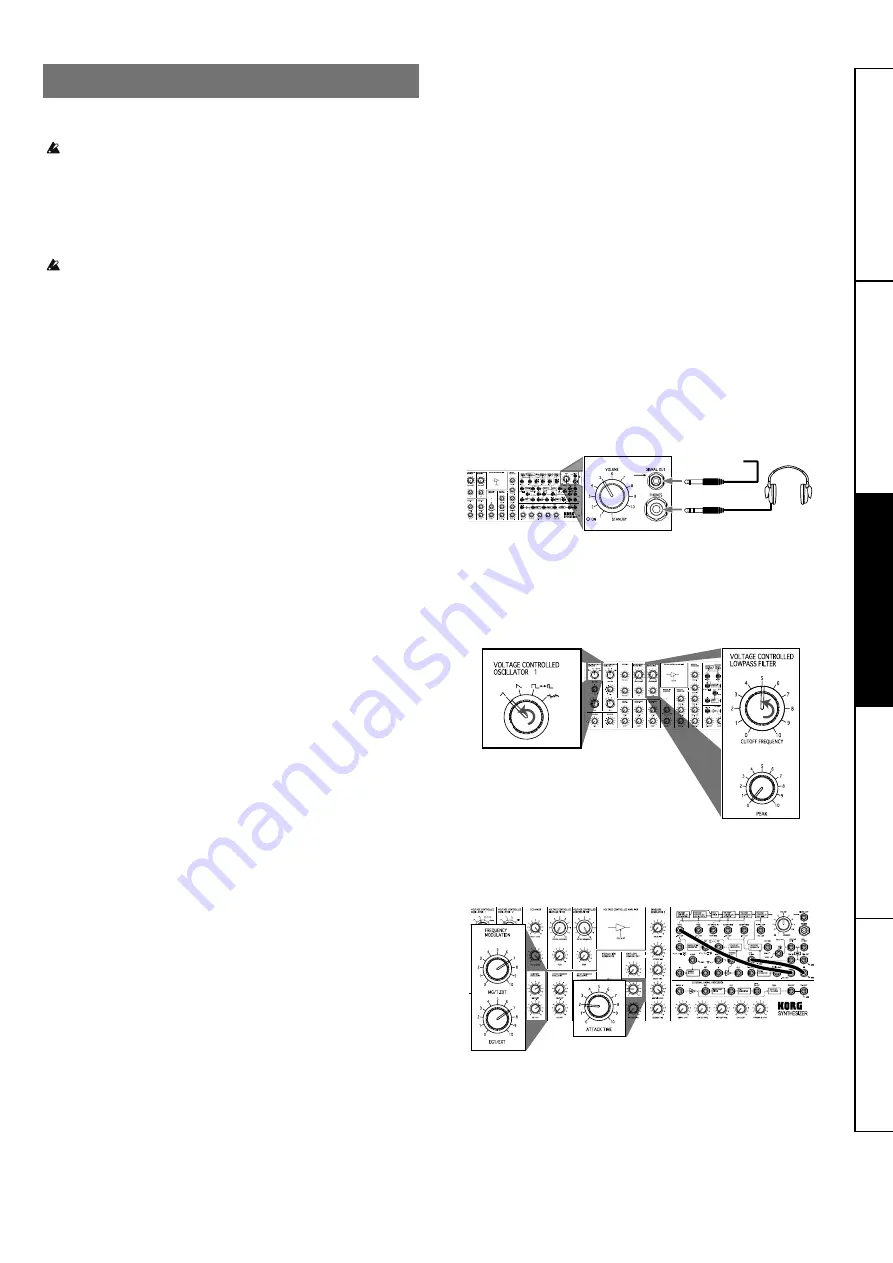 Korg MS-20 Kit Owner'S Manual Download Page 45