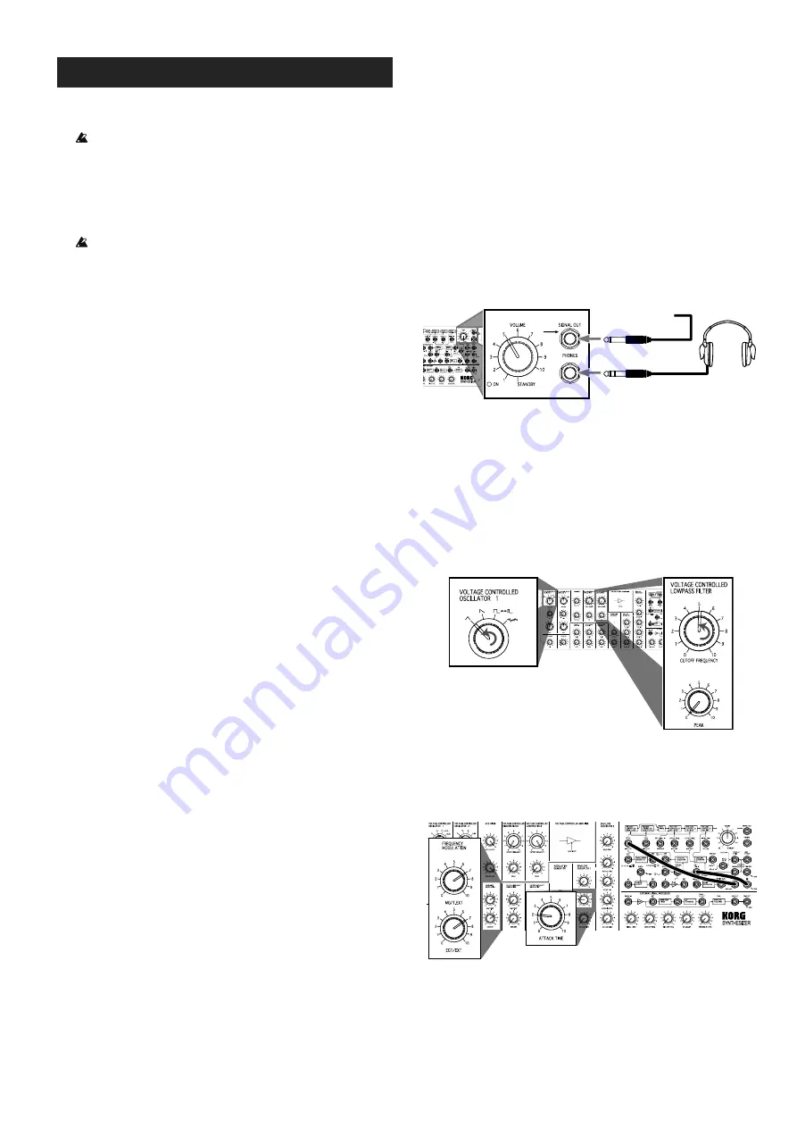 Korg MS-20 Kit Owner'S Manual Download Page 60