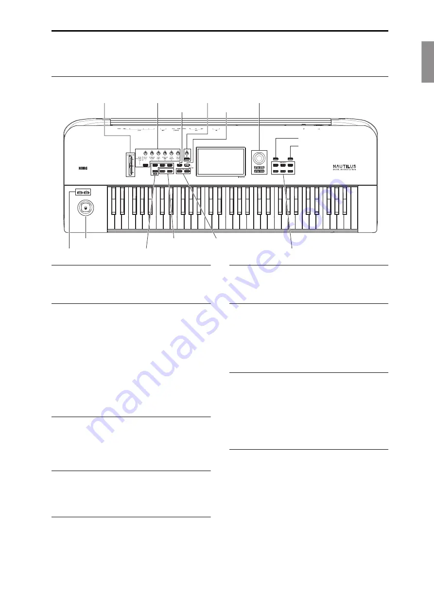 Korg NAUTILUS-61 Quick Start Manual Download Page 7