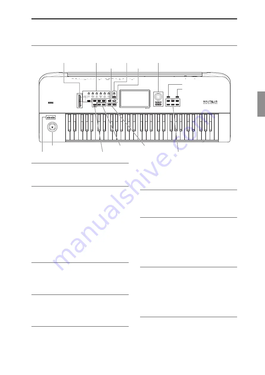 Korg NAUTILUS-61 Quick Start Manual Download Page 19