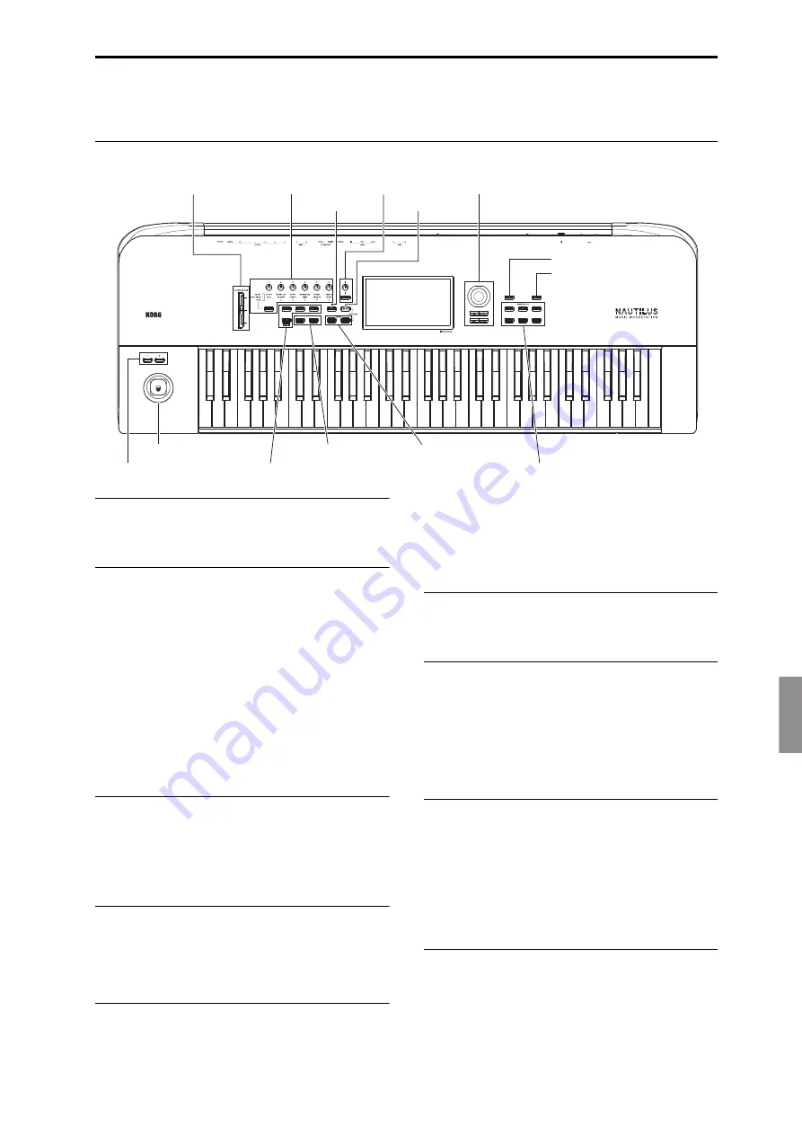 Korg NAUTILUS-61 Quick Start Manual Download Page 43