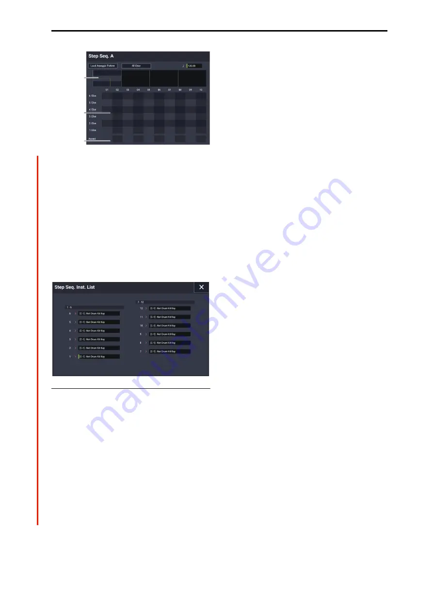 Korg NAUTILUS Series Parameter Manual Download Page 31