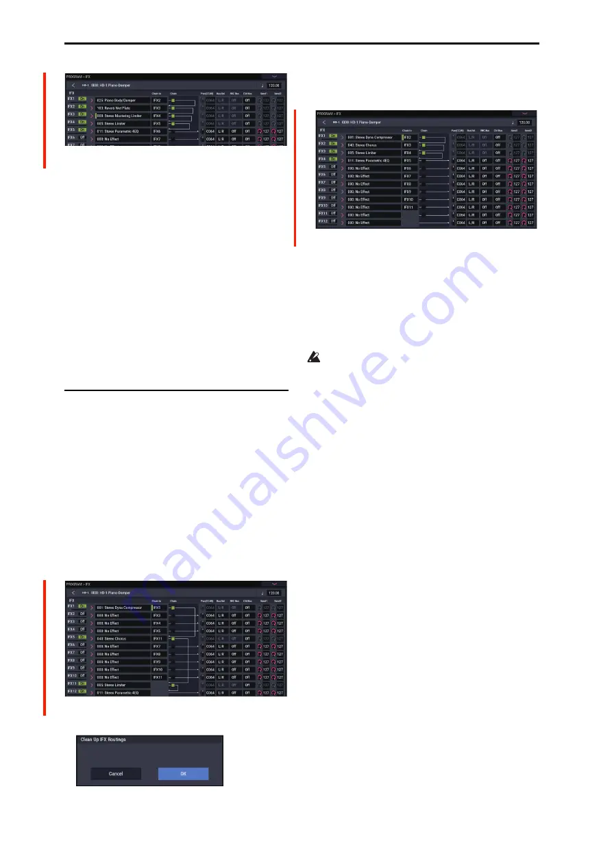 Korg NAUTILUS Series Parameter Manual Download Page 134