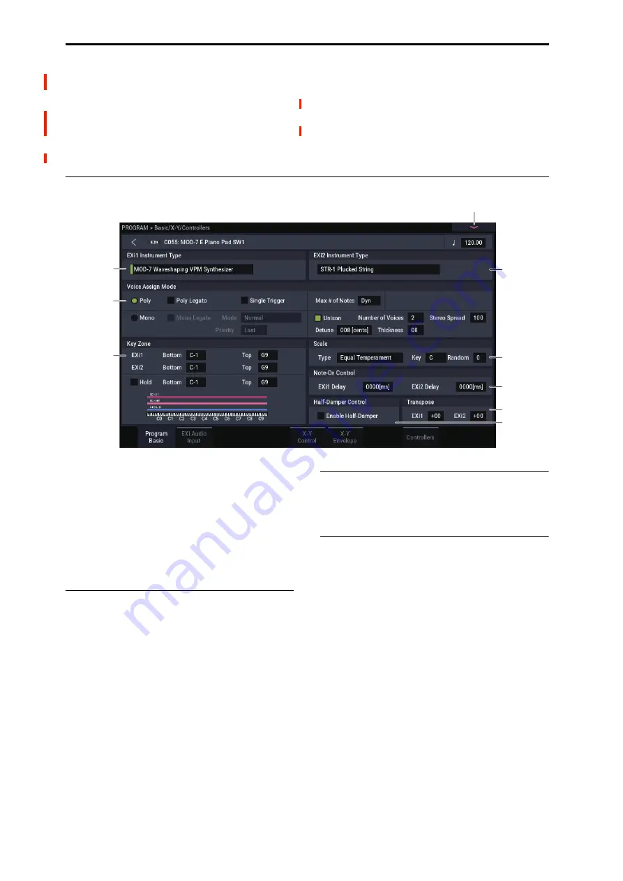 Korg NAUTILUS Series Parameter Manual Download Page 140