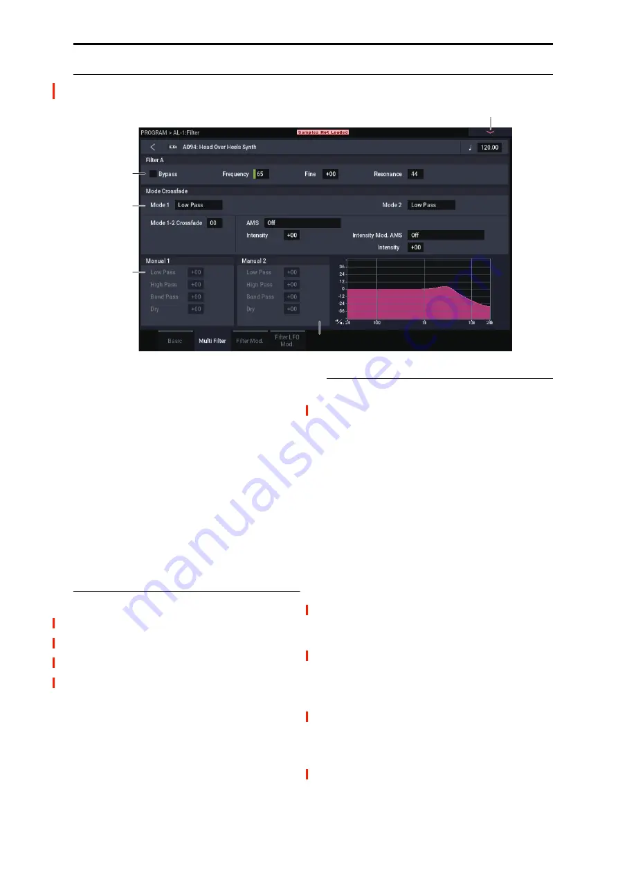 Korg NAUTILUS Series Parameter Manual Download Page 167