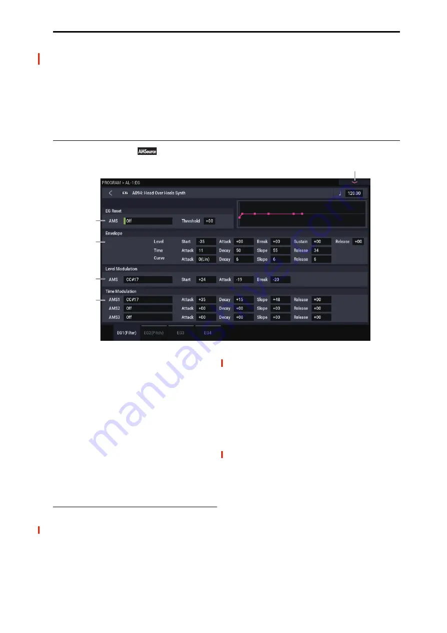 Korg NAUTILUS Series Parameter Manual Download Page 179