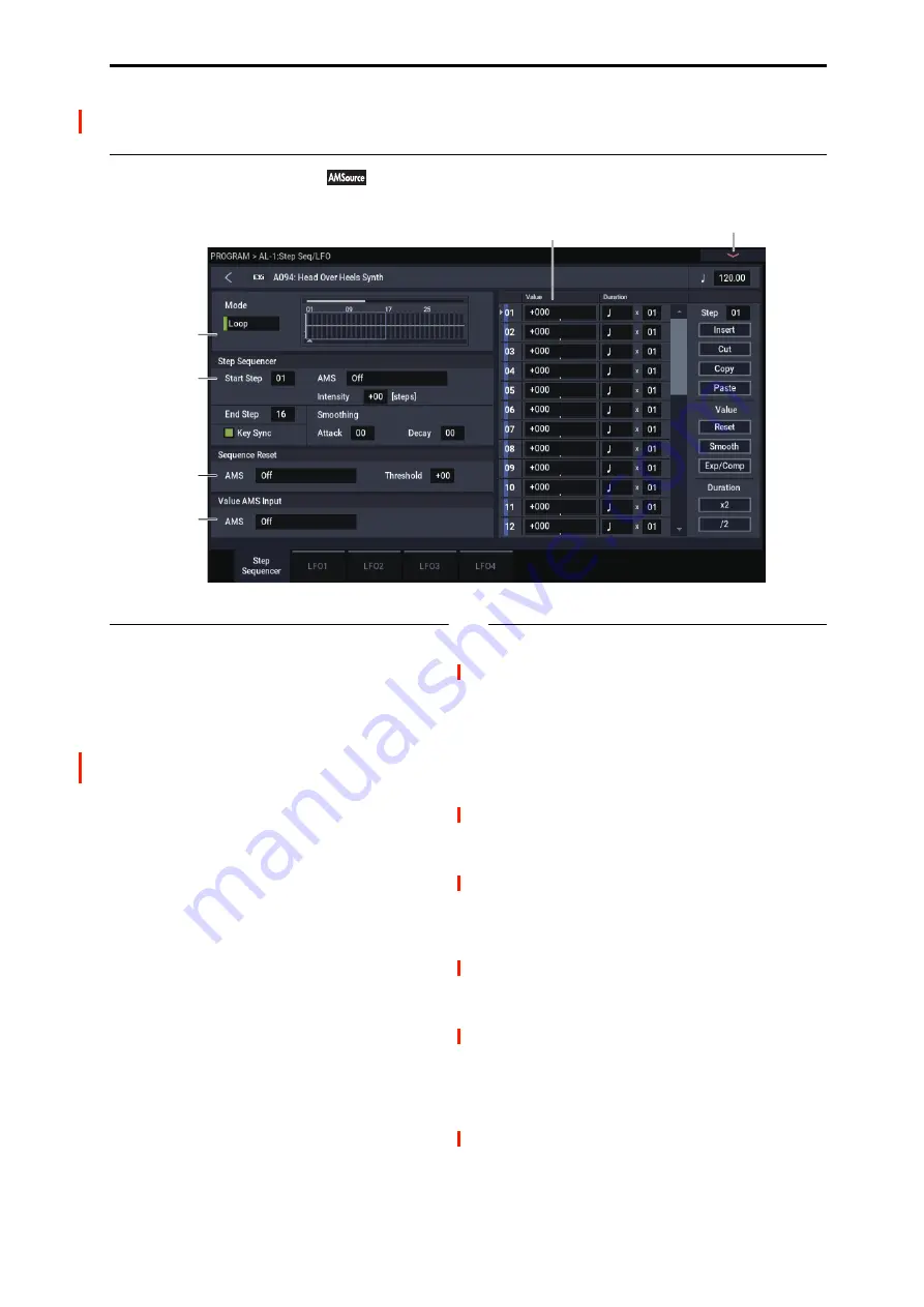 Korg NAUTILUS Series Parameter Manual Download Page 183