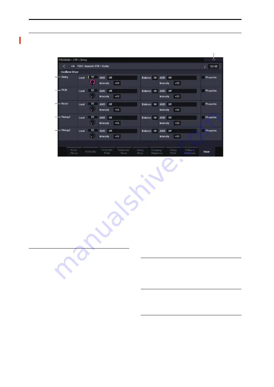 Korg NAUTILUS Series Parameter Manual Download Page 242