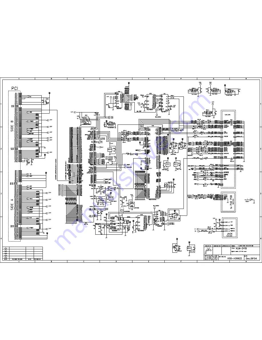 Korg OASYS 76 Service Manual Download Page 3