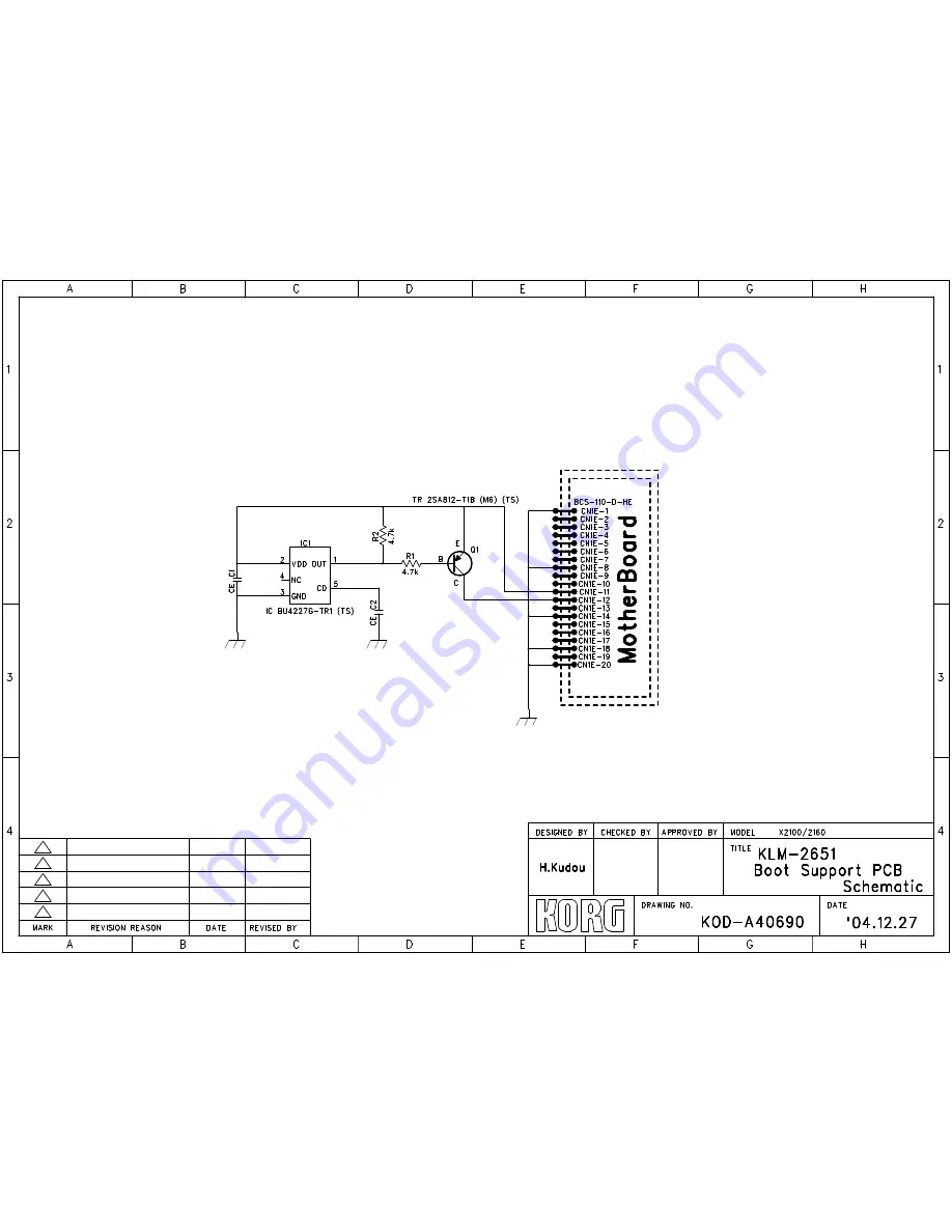 Korg OASYS 76 Service Manual Download Page 18