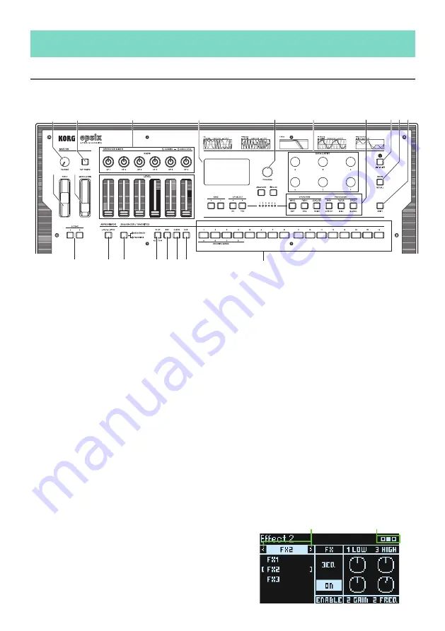 Korg opsix Owner'S Manual Download Page 12