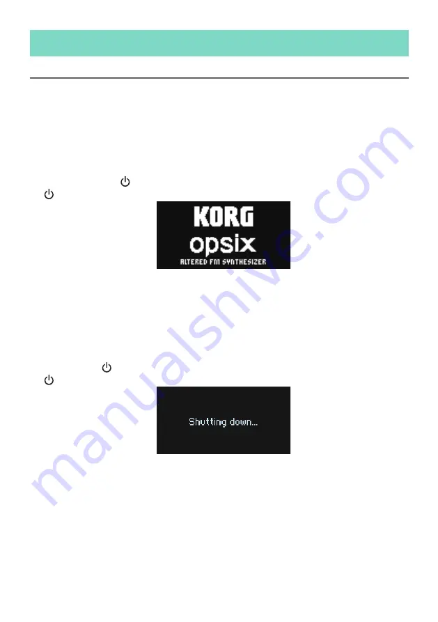 Korg opsix Owner'S Manual Download Page 17