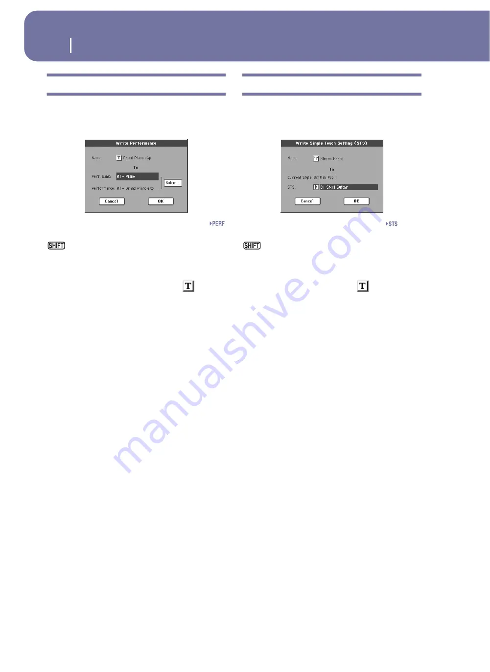 Korg pa2X pro User Manual Download Page 116