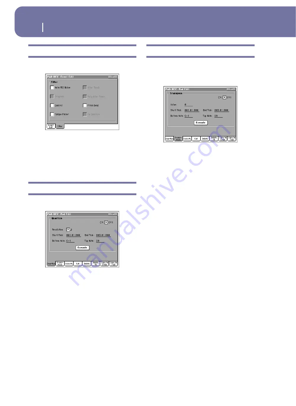 Korg pa2X pro User Manual Download Page 156