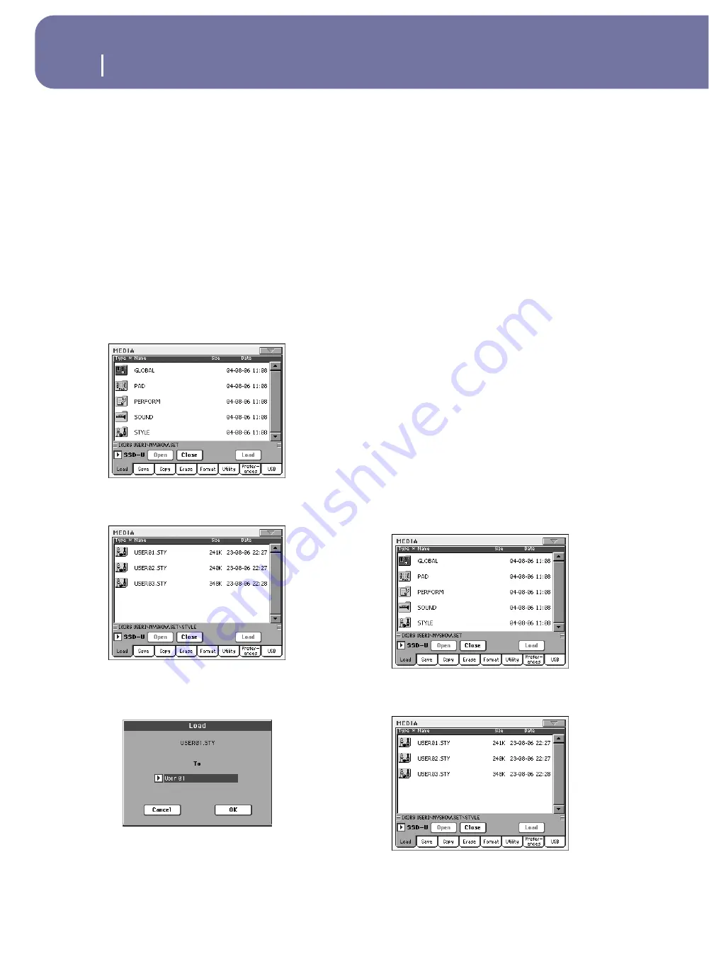 Korg pa2X pro User Manual Download Page 258