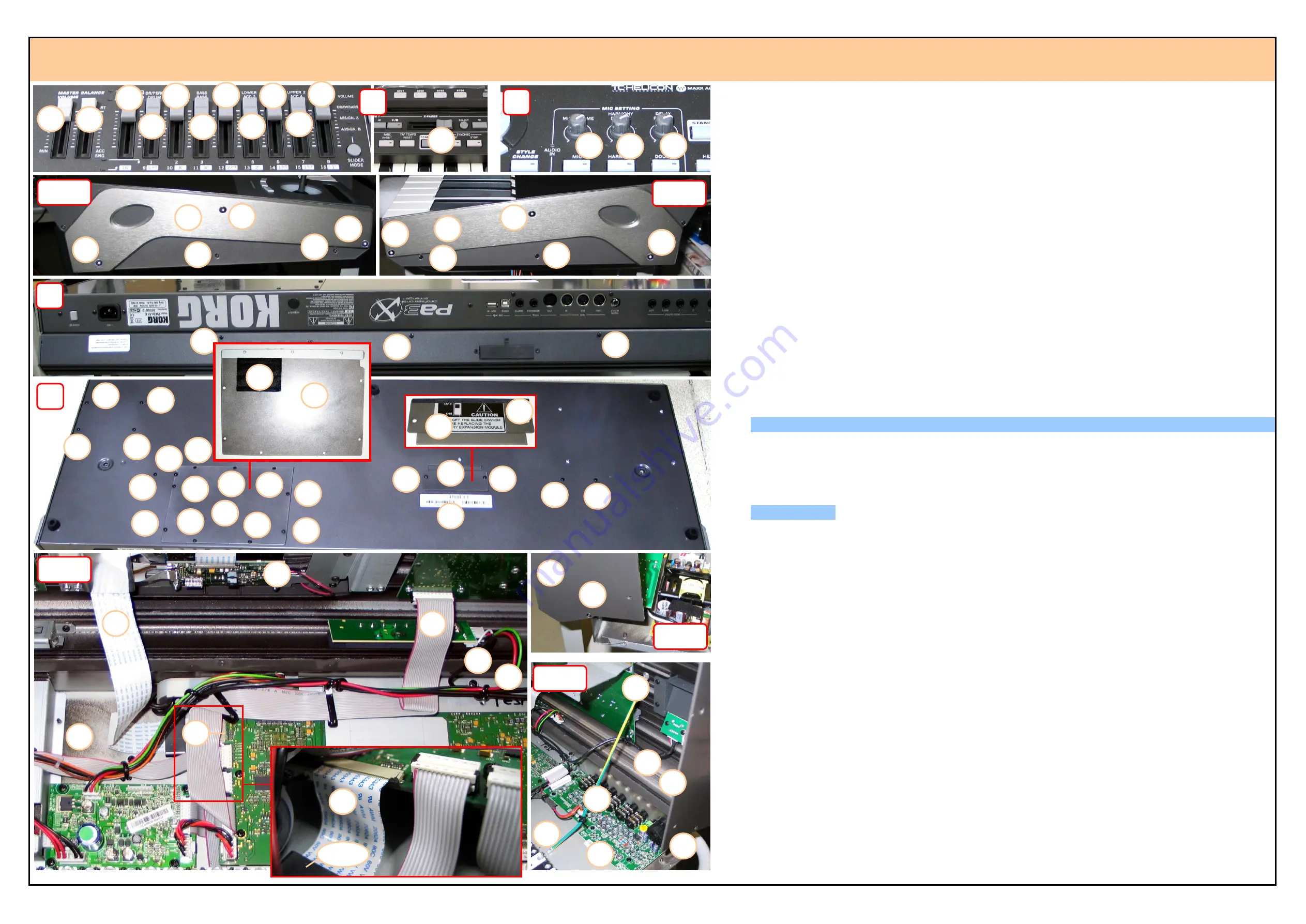 Korg PA3X Service Manual Download Page 6