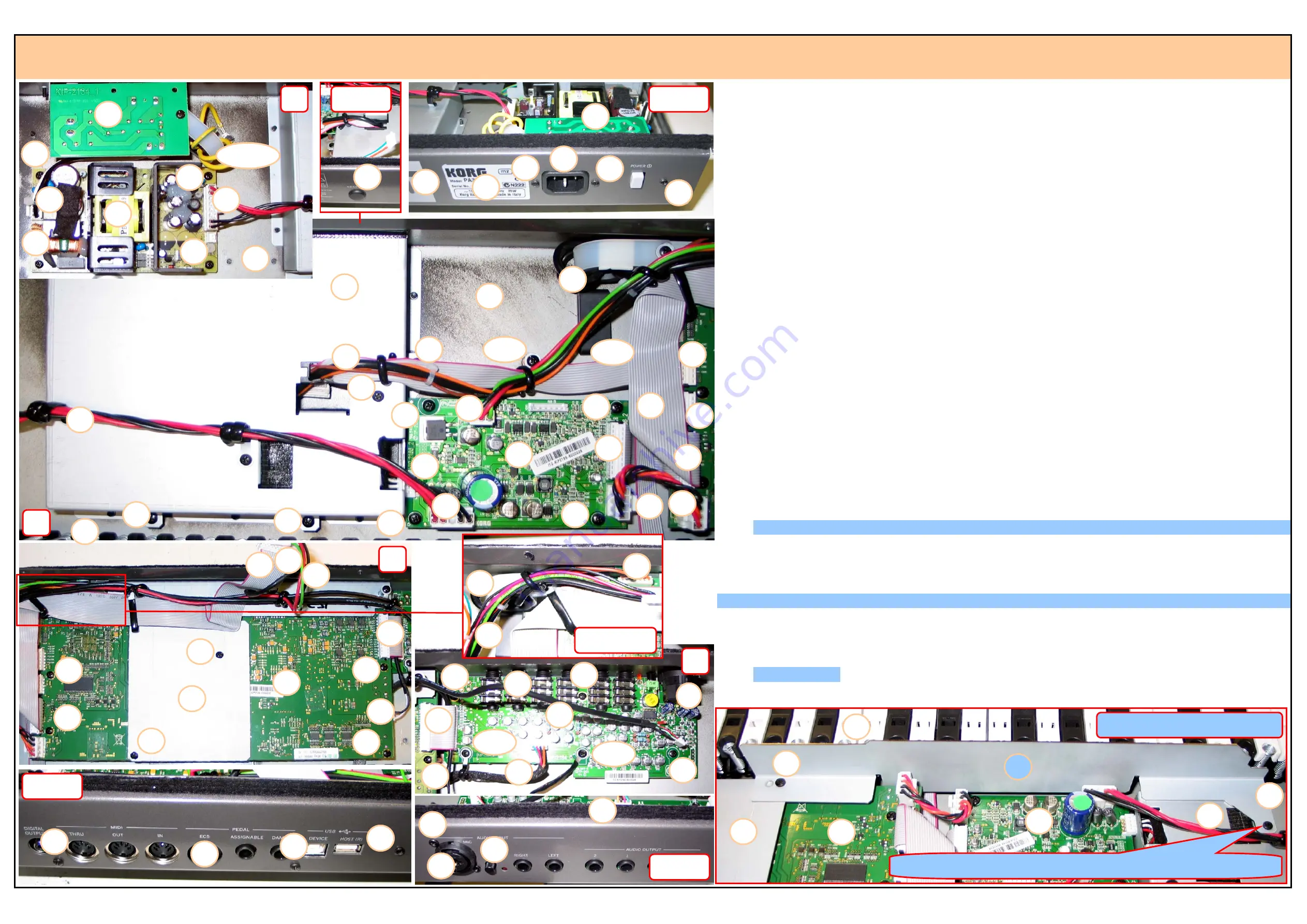 Korg PA3X Service Manual Download Page 10