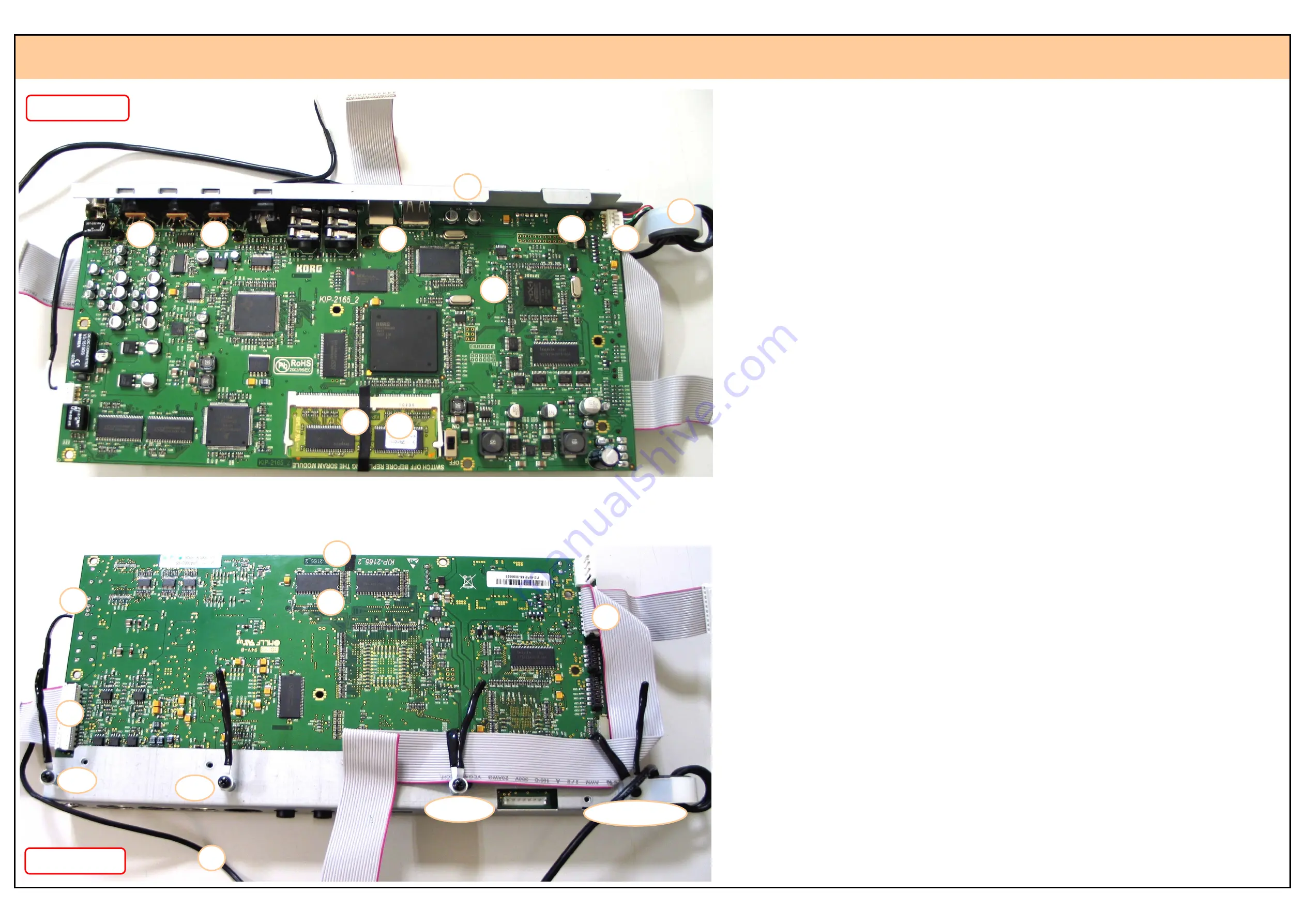 Korg PA3X Service Manual Download Page 13