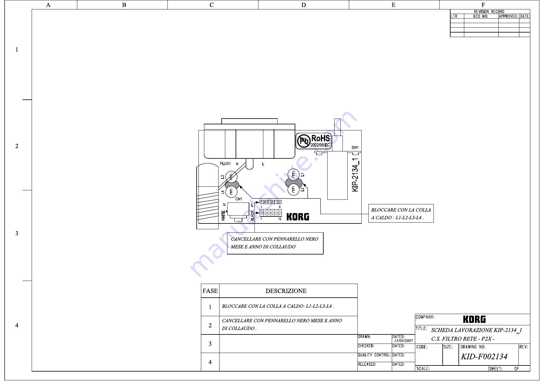 Korg PA3X Service Manual Download Page 18