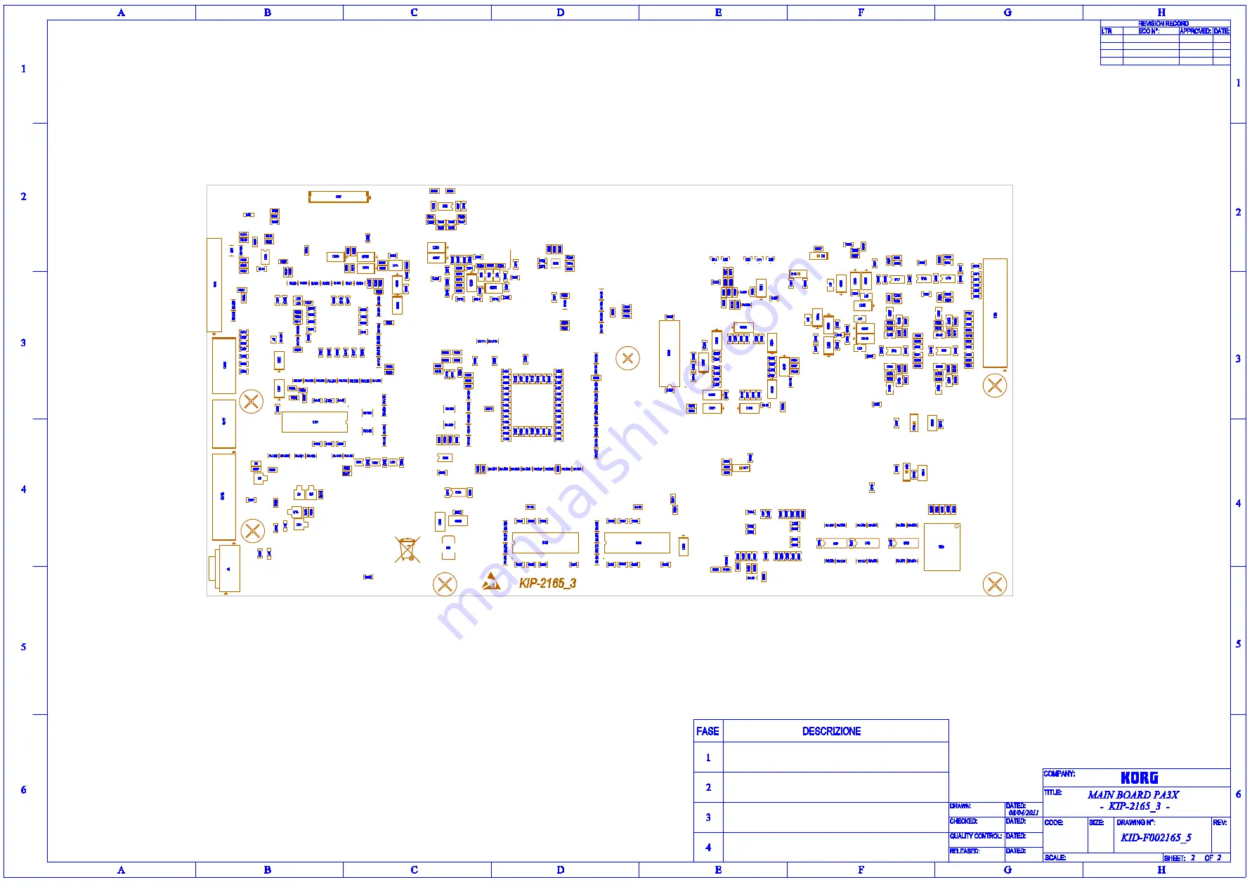 Korg PA3X Service Manual Download Page 27