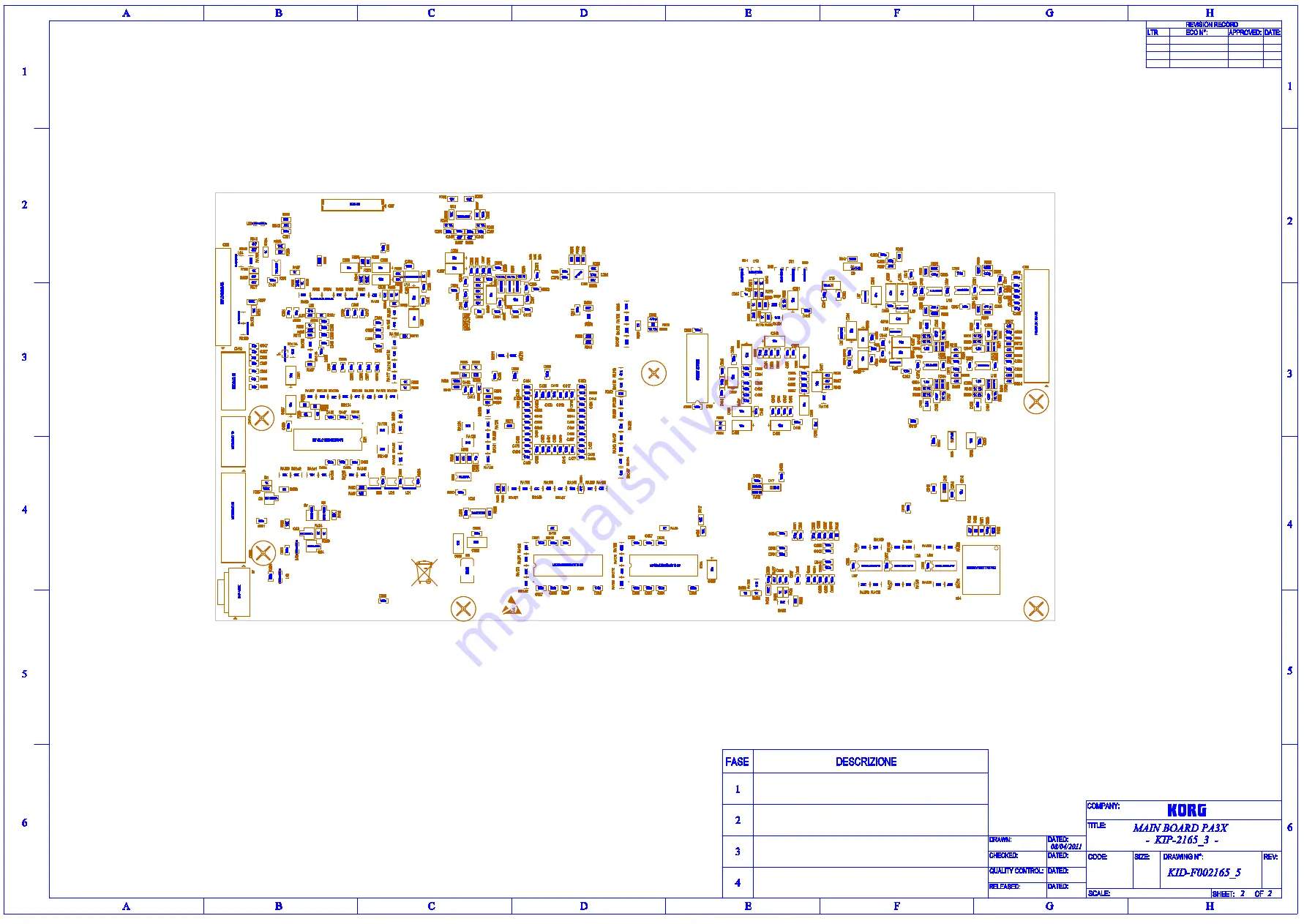 Korg PA3X Service Manual Download Page 28