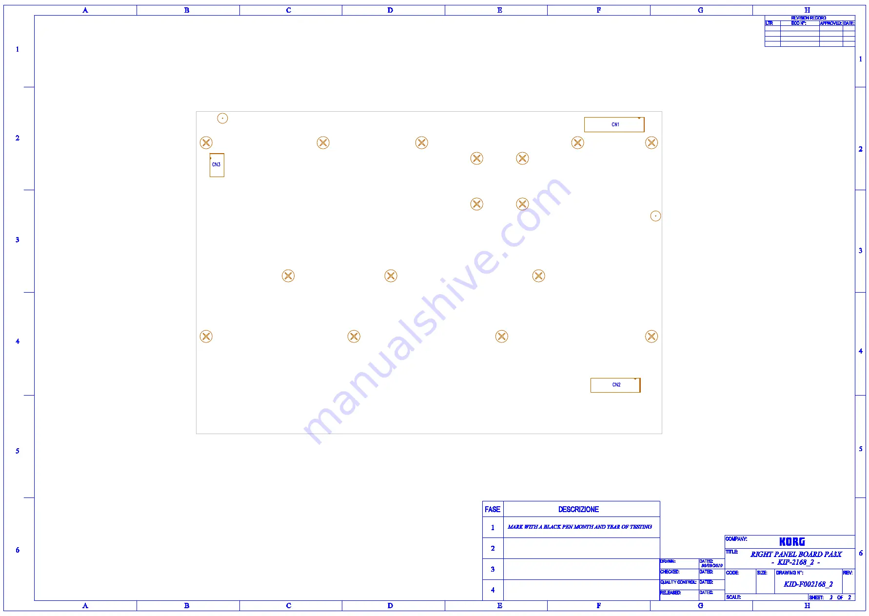 Korg PA3X Service Manual Download Page 48