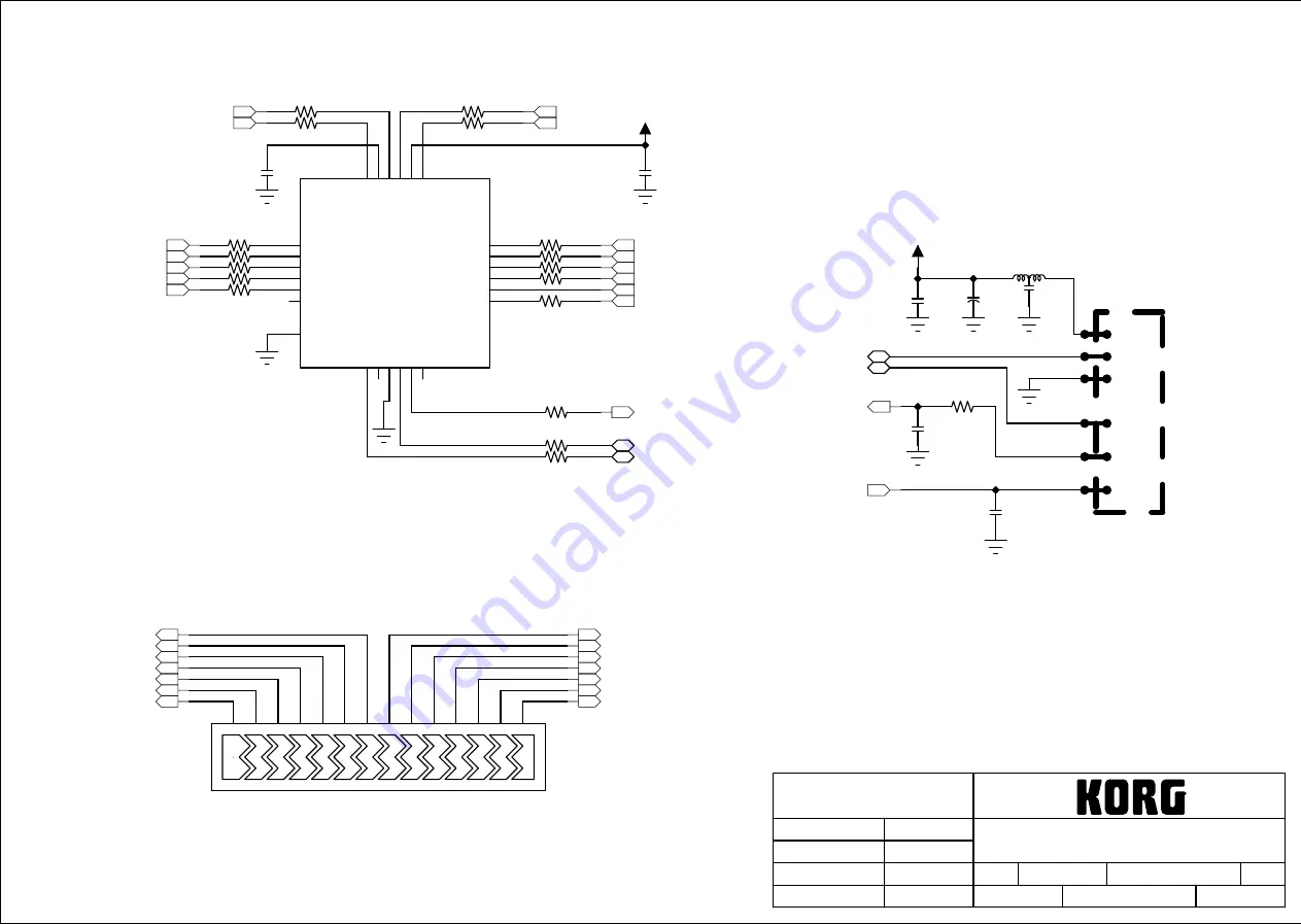 Korg PA3X Service Manual Download Page 50