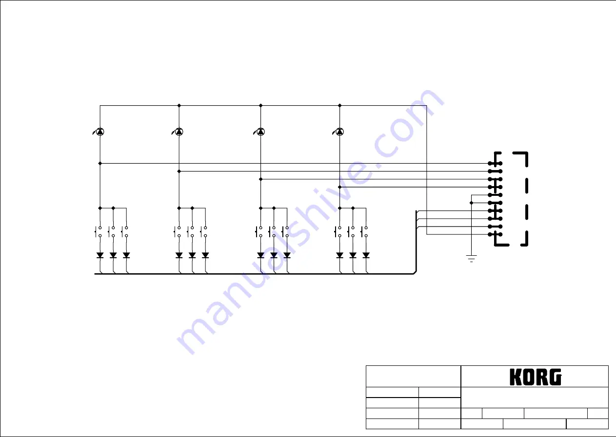 Korg PA3X Service Manual Download Page 54