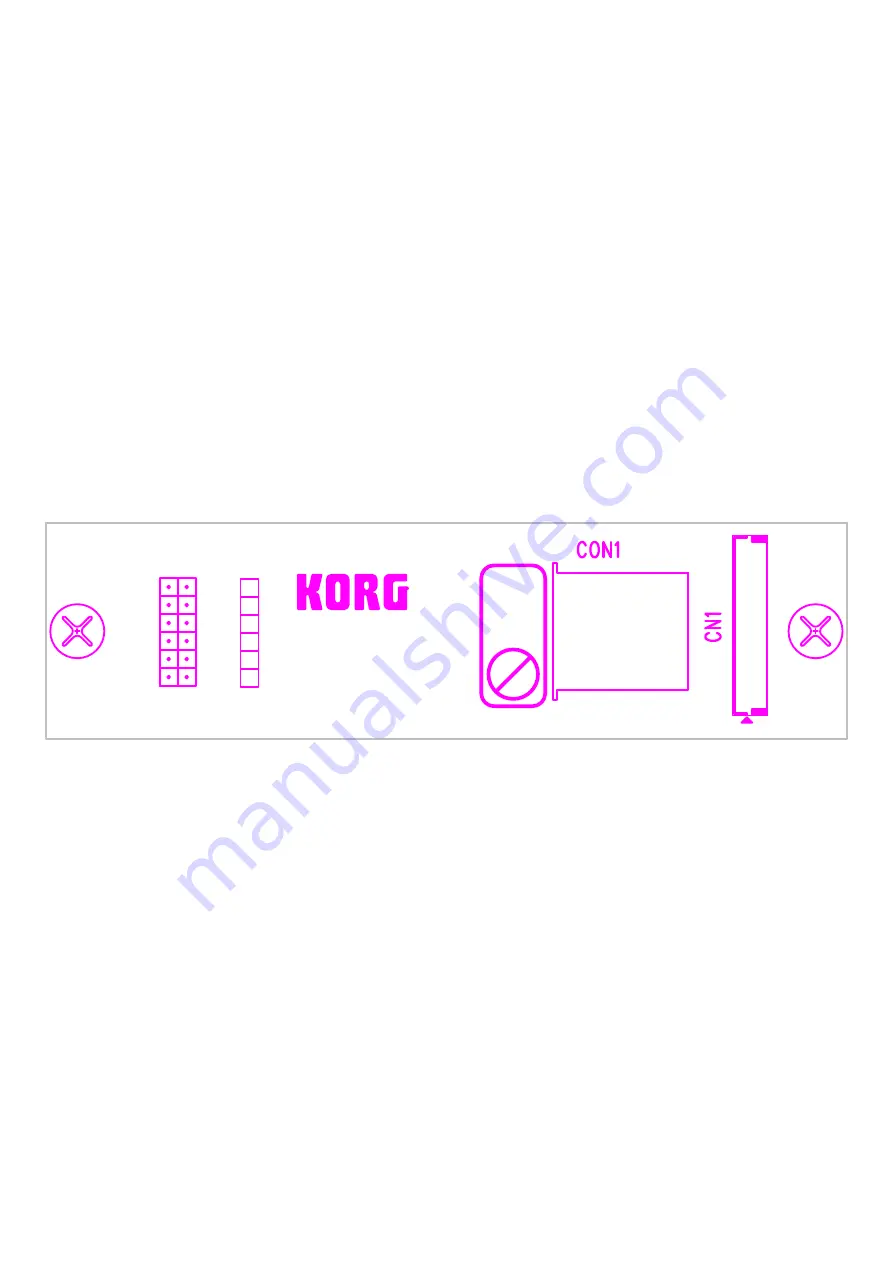 Korg PA3X Service Manual Download Page 71