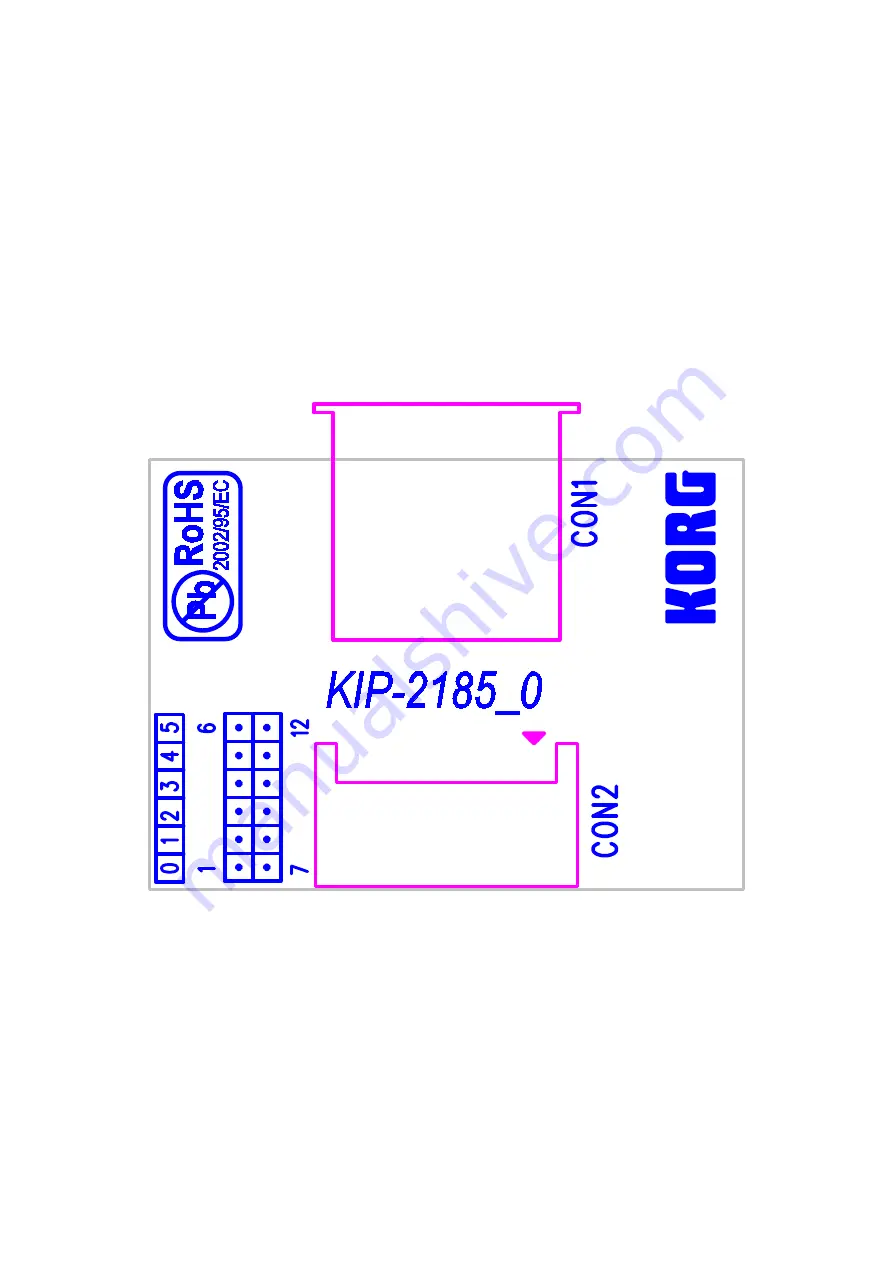 Korg PA3X Service Manual Download Page 78