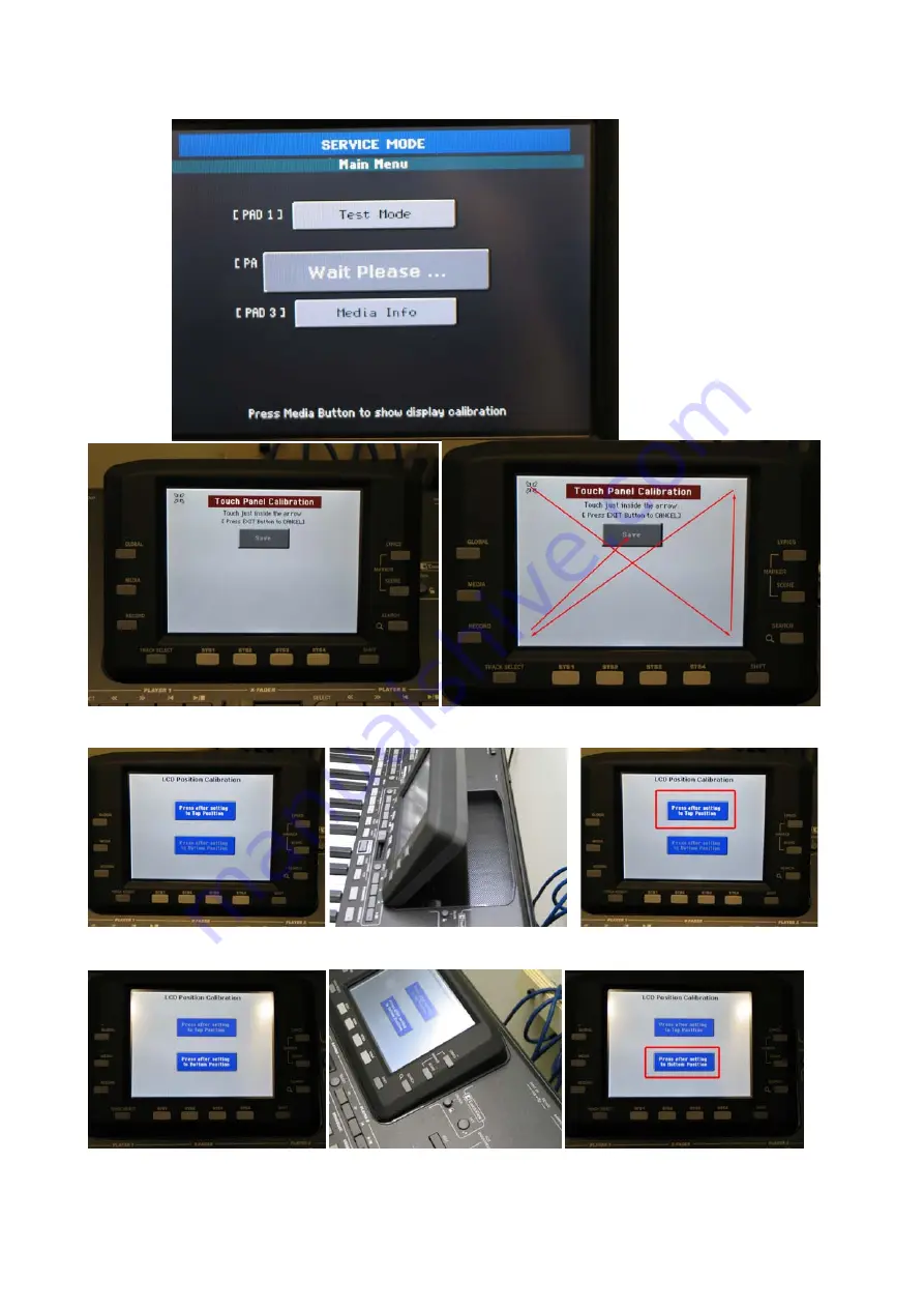 Korg PA3X Service Manual Download Page 91