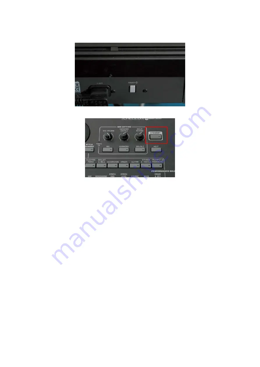 Korg PA3X Service Manual Download Page 107