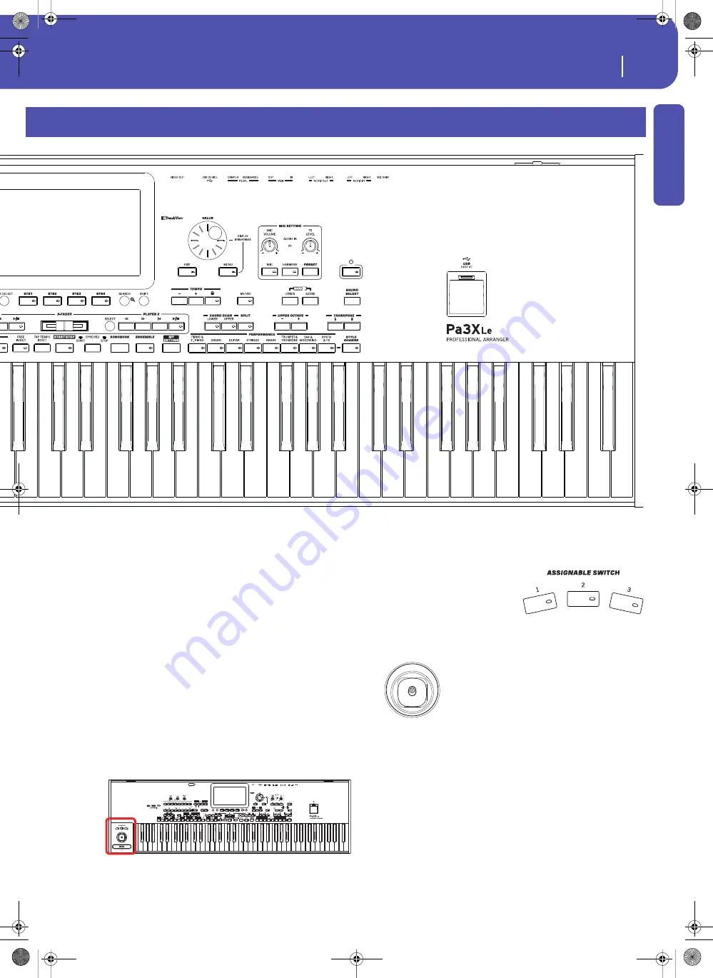 Korg Pa3XLe User Manual Download Page 15