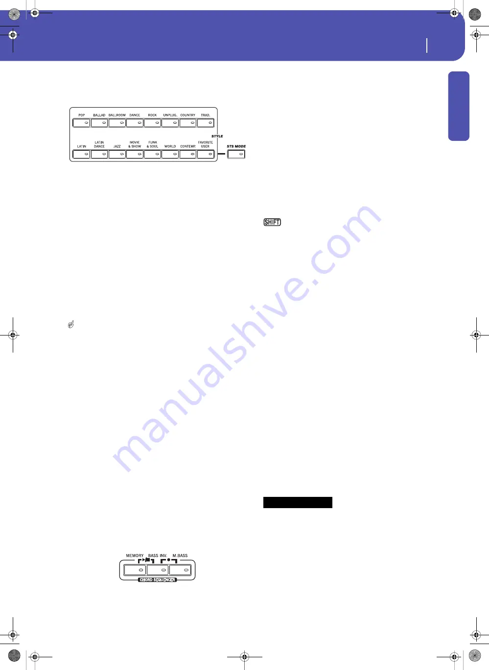 Korg Pa3XLe User Manual Download Page 17