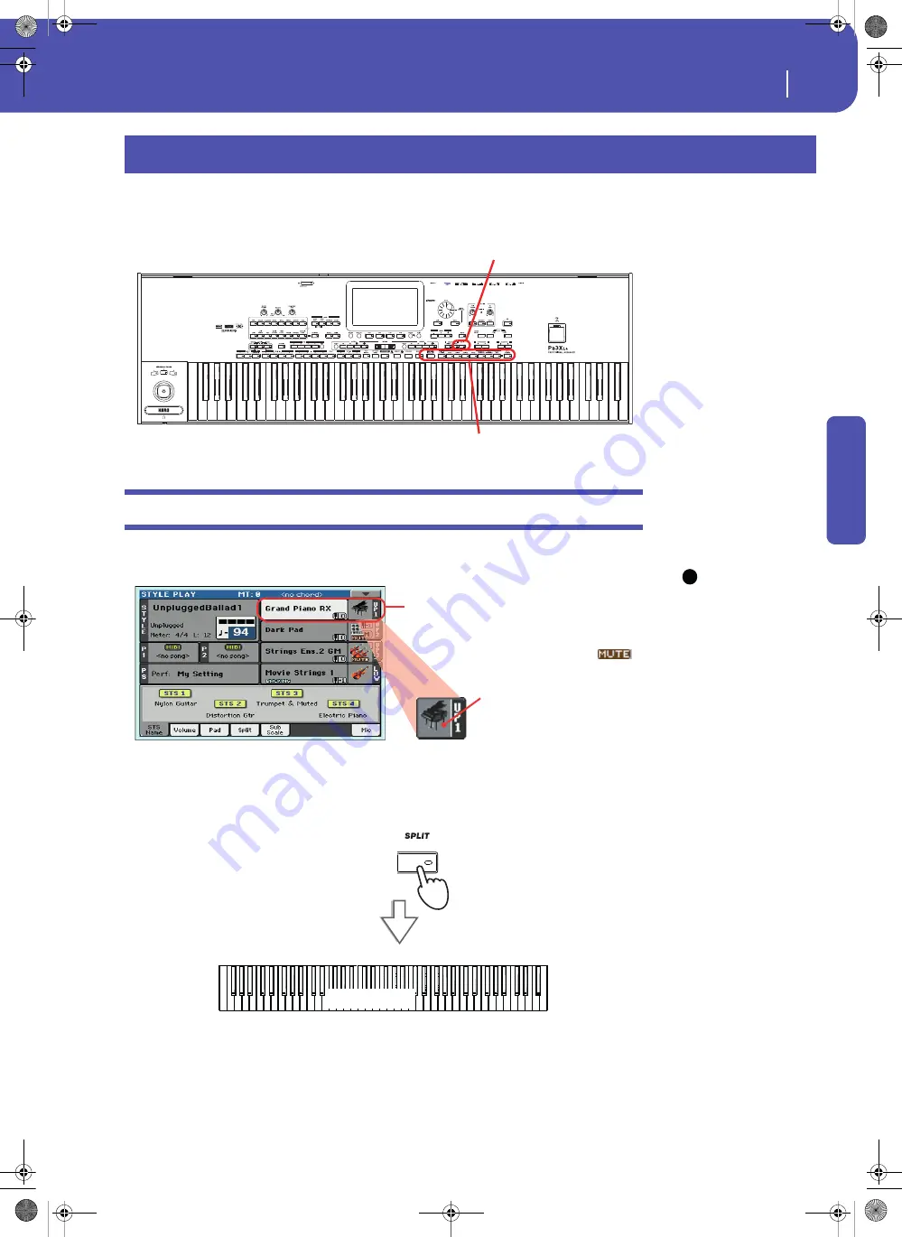 Korg Pa3XLe User Manual Download Page 43