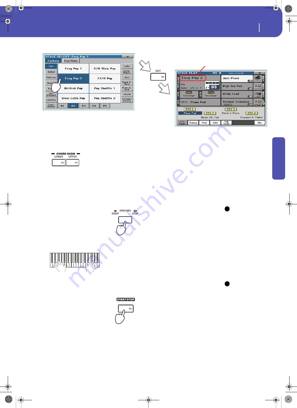 Korg Pa3XLe User Manual Download Page 59